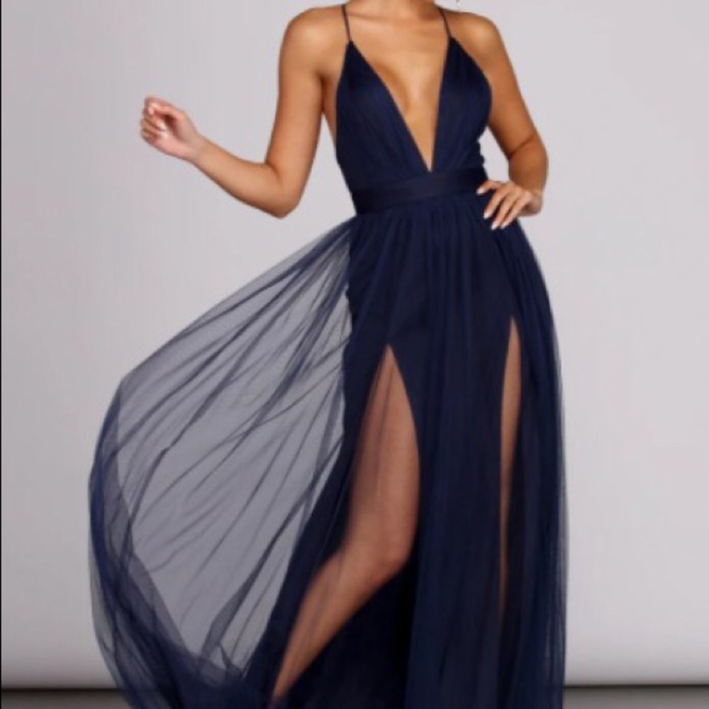Windsor tulle formal dress